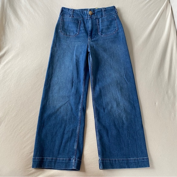 NWOT Maeve by Anthropologie Colette Medium Wash Denim Jeans Size 27 - Picture 4 of 6